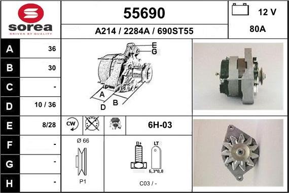 EAI 55690 - Alternateur cwaw.fr