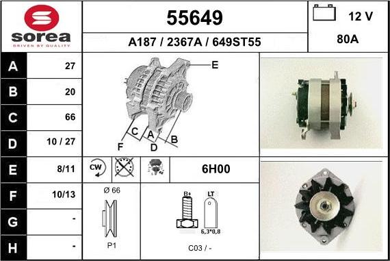 EAI 55649 - Alternateur cwaw.fr