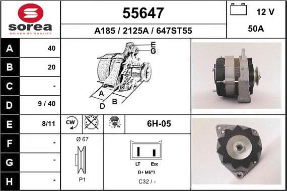 EAI 55647 - Alternateur cwaw.fr