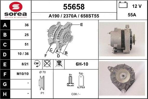 EAI 55658 - Alternateur cwaw.fr