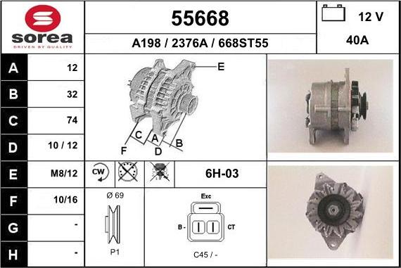 EAI 55668 - Alternateur cwaw.fr