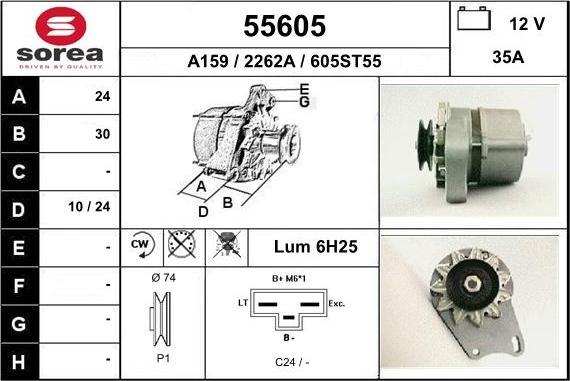 EAI 55605 - Alternateur cwaw.fr