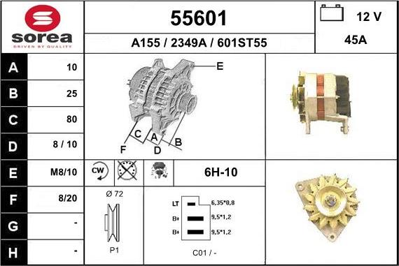 EAI 55601 - Alternateur cwaw.fr