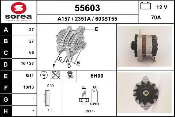 EAI 55603 - Alternateur cwaw.fr