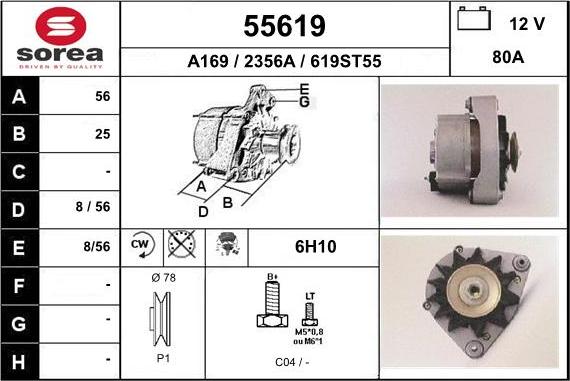 EAI 55619 - Alternateur cwaw.fr