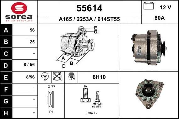 EAI 55614 - Alternateur cwaw.fr