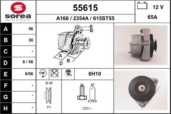 EAI 55615 - Alternateur cwaw.fr