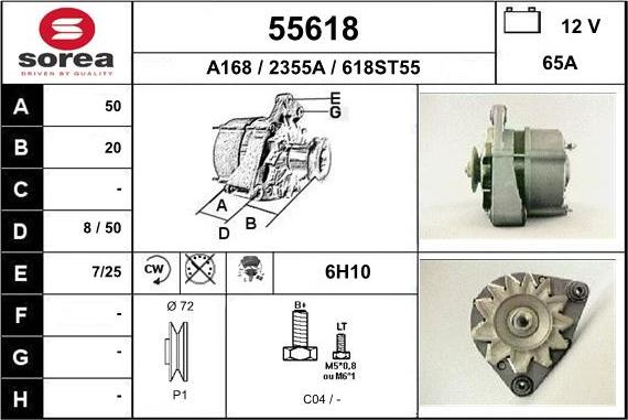 EAI 55618 - Alternateur cwaw.fr