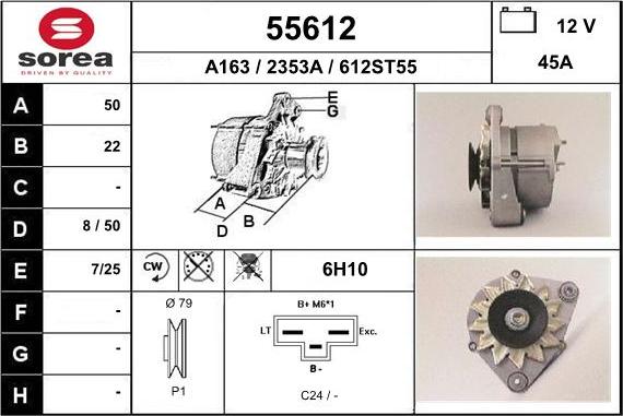 EAI 55612 - Alternateur cwaw.fr