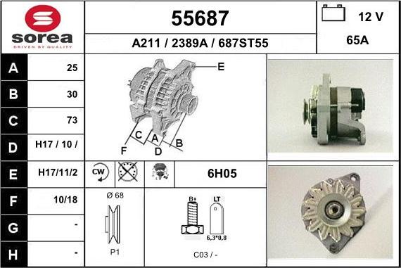 EAI 55687 - Alternateur cwaw.fr