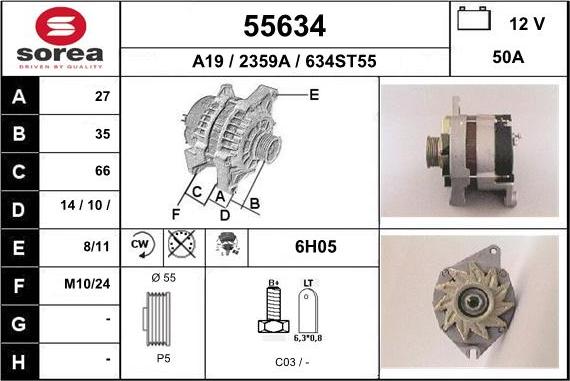 EAI 55634 - Alternateur cwaw.fr