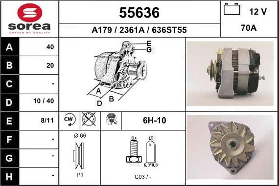 EAI 55636 - Alternateur cwaw.fr