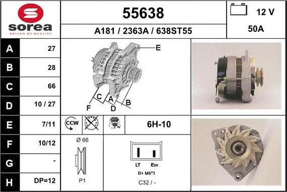 EAI 55638 - Alternateur cwaw.fr