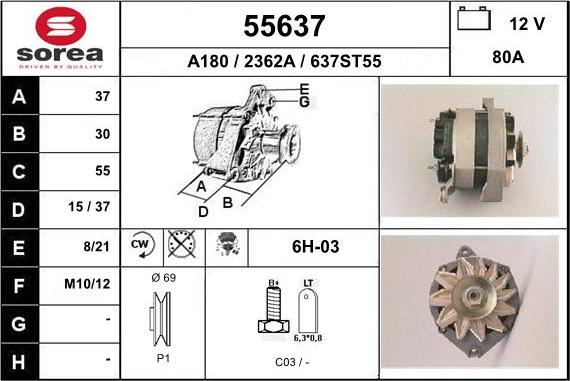 EAI 55637 - Alternateur cwaw.fr