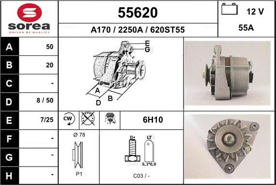 EAI 55620 - Alternateur cwaw.fr