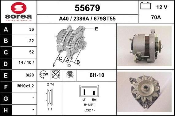 EAI 55679 - Alternateur cwaw.fr