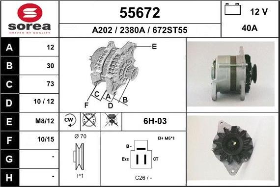 EAI 55672 - Alternateur cwaw.fr