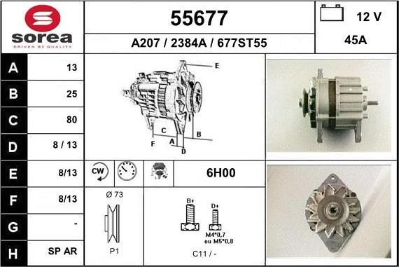 EAI 55677 - Alternateur cwaw.fr