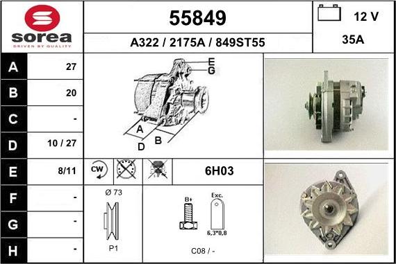 EAI 55849 - Alternateur cwaw.fr