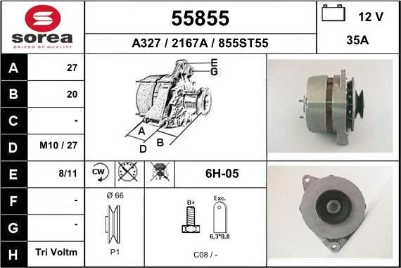 EAI 55855 - Alternateur cwaw.fr