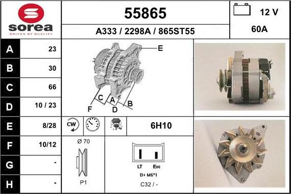 EAI 55865 - Alternateur cwaw.fr