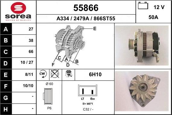 EAI 55866 - Alternateur cwaw.fr