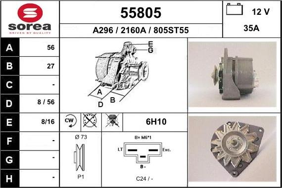 EAI 55805 - Alternateur cwaw.fr