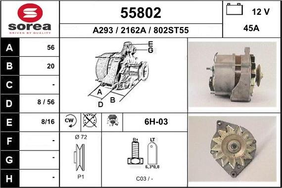 EAI 55802 - Alternateur cwaw.fr