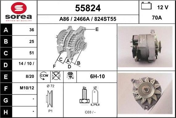 EAI 55824 - Alternateur cwaw.fr