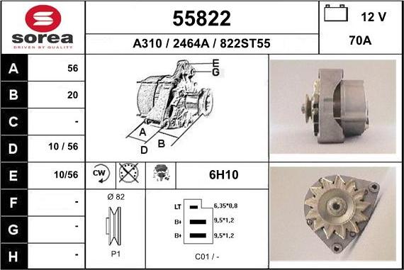 EAI 55822 - Alternateur cwaw.fr