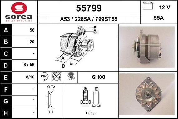 EAI 55799 - Alternateur cwaw.fr