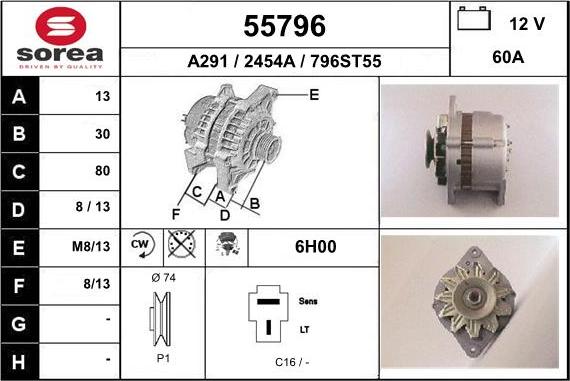 EAI 55796 - Alternateur cwaw.fr