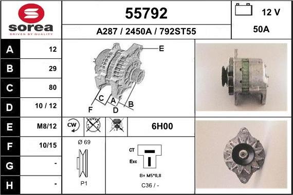 EAI 55792 - Alternateur cwaw.fr