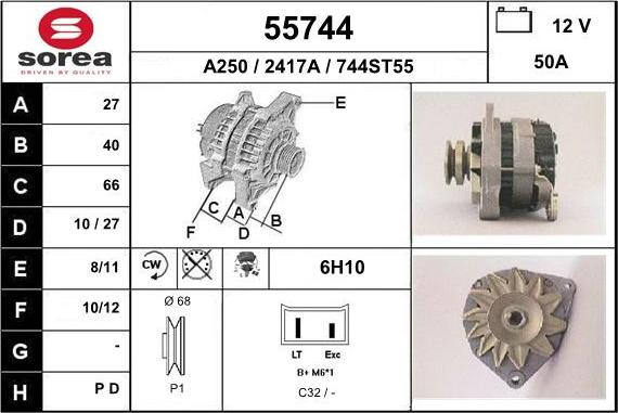 EAI 55744 - Alternateur cwaw.fr