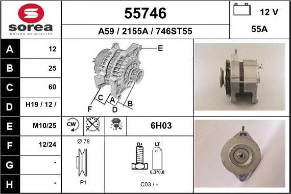 EAI 55746 - Alternateur cwaw.fr