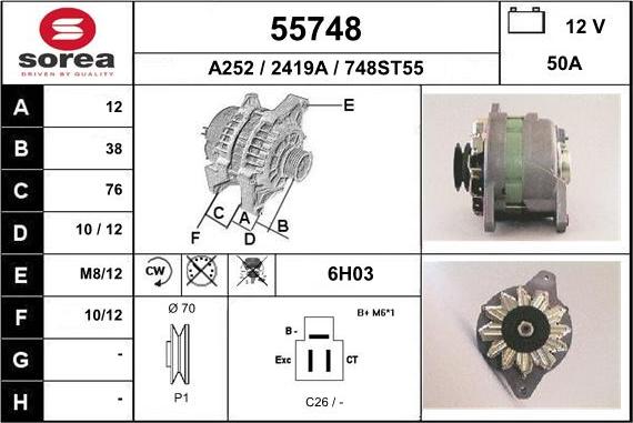 EAI 55748 - Alternateur cwaw.fr