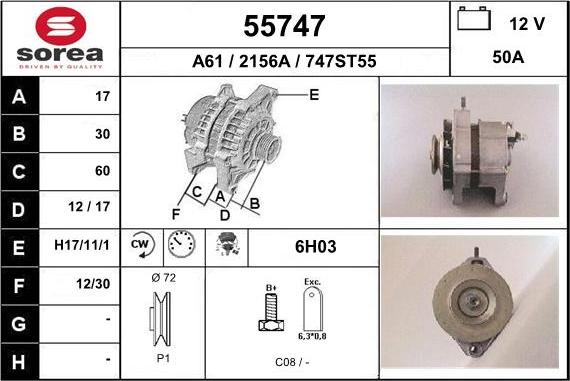 EAI 55747 - Alternateur cwaw.fr