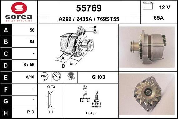 EAI 55769 - Alternateur cwaw.fr