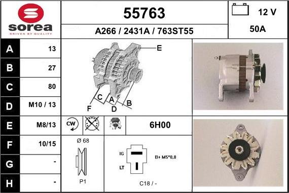 EAI 55763 - Alternateur cwaw.fr