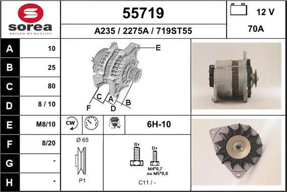 EAI 55719 - Alternateur cwaw.fr