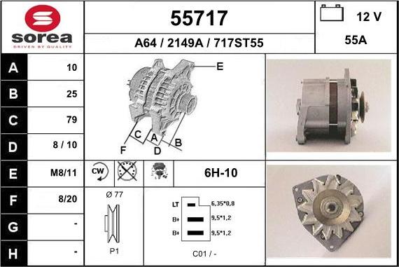 EAI 55717 - Alternateur cwaw.fr