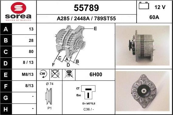 EAI 55789 - Alternateur cwaw.fr