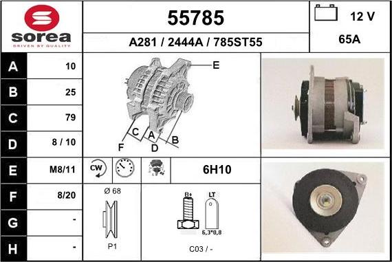 EAI 55785 - Alternateur cwaw.fr