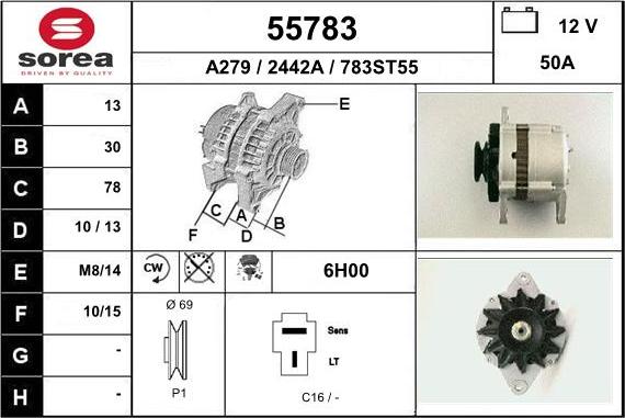 EAI 55783 - Alternateur cwaw.fr