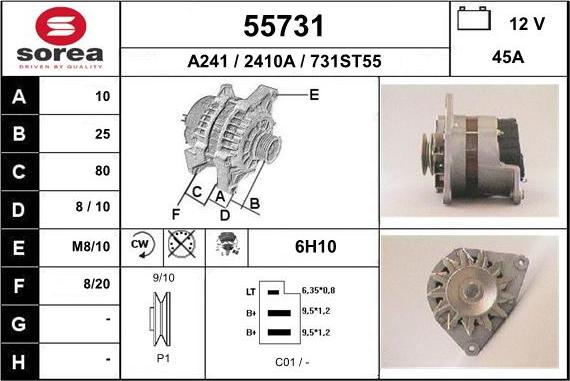 EAI 55731 - Alternateur cwaw.fr