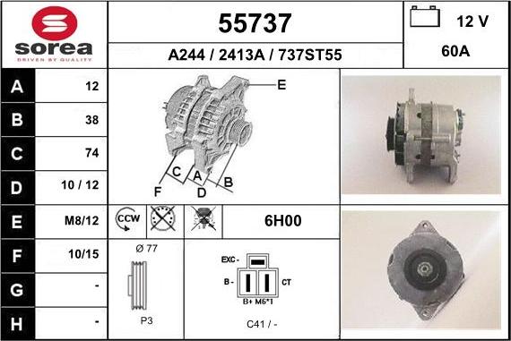 EAI 55737 - Alternateur cwaw.fr