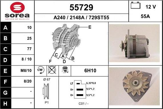 EAI 55729 - Alternateur cwaw.fr