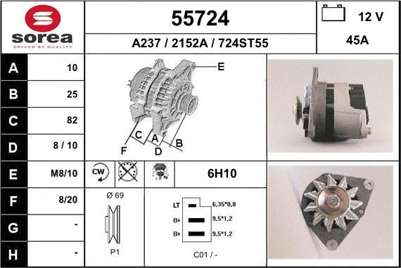 EAI 55724 - Alternateur cwaw.fr