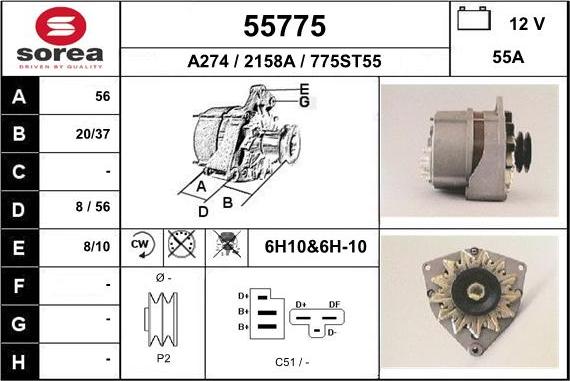 EAI 55775 - Alternateur cwaw.fr