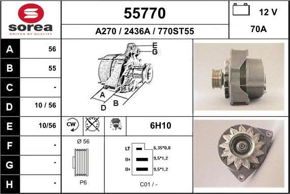 EAI 55770 - Alternateur cwaw.fr